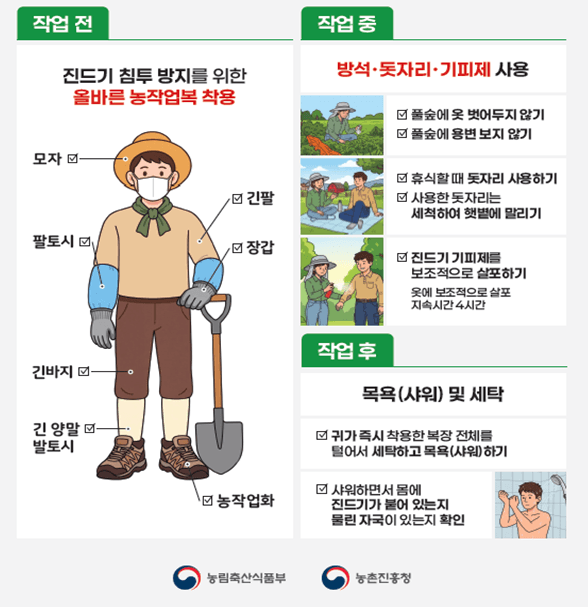 가을철 진드기 매개 감염병 주의보…환자 74%가 9~11월 집중 발생