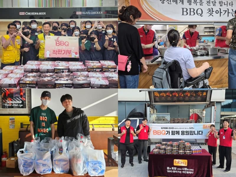 제너시스BBQ, 올해 1만 7000마리 치킨 기부…27년째 나눔 실천