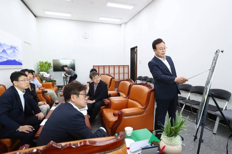 김성제 의왕시장, '위례~과천선 연장' 및 월암·왕곡역 신설 국회 지원 요청