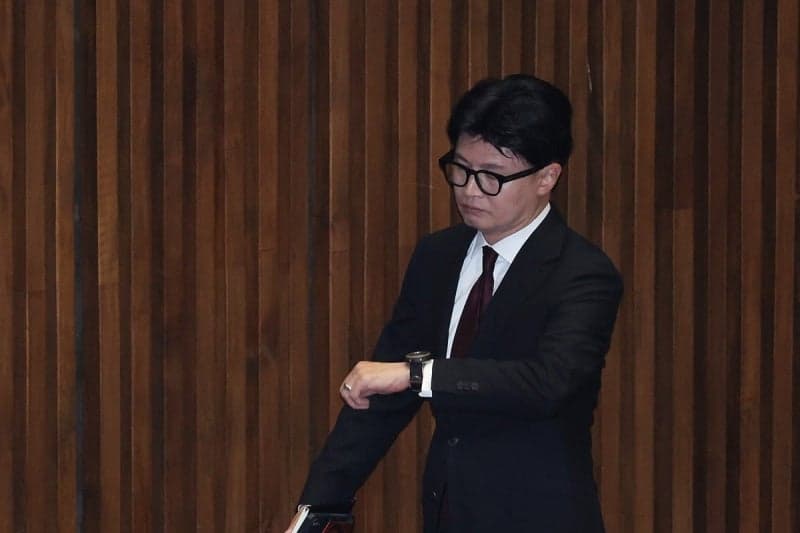 한동훈 의원 '수사자료 유출' 혐의 고발 사건 영등포경찰서 배당