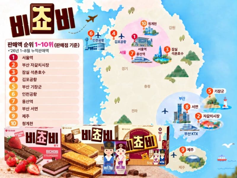 외국인 입소문 탄 오리온 비쵸비, 日·美 코스트코 입점하며 글로벌 공략