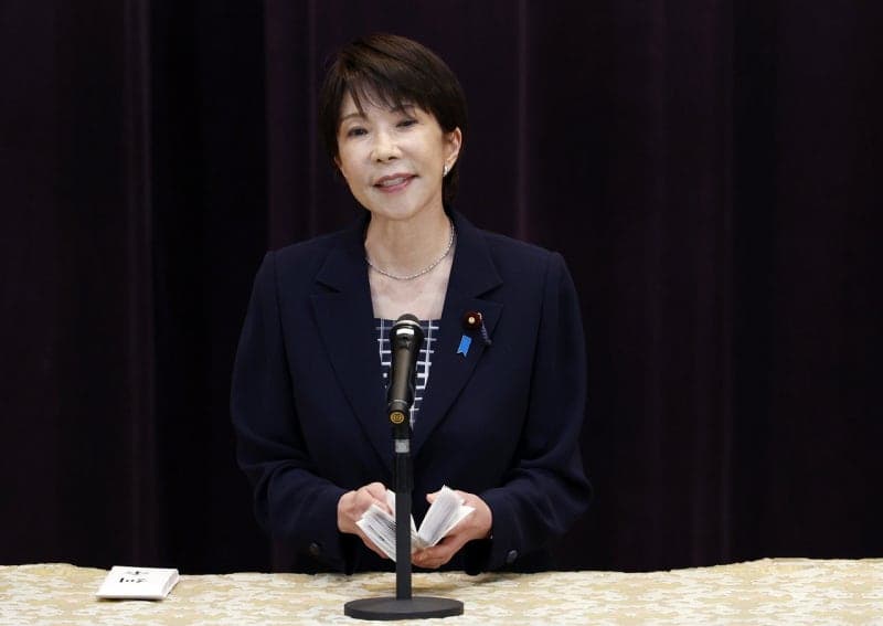 다카이치, '식품 소비세 감세' 법안 처리 위해 전담 각료 신설 검토