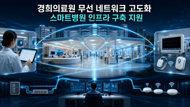 에스넷시스템, 경희의료원 무선 네트워크 고도화 완료…스마트병원 기반 마련