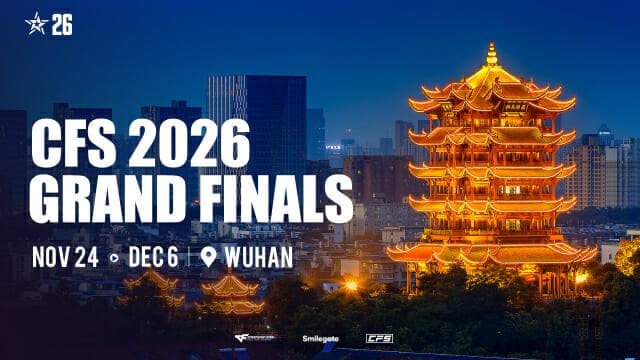 스마일게이트, ‘CFS 2026 그랜드 파이널’ 11월 중국 우한서 개최