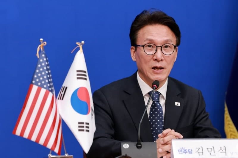 김민석 더불어민주당 대표, 스틸 주한미국대사 만나 "자주 역량과 한미 동맹은 배치되지 않아"