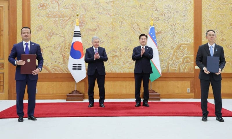 수출입은행, 우즈베키스탄과 핵심광물·AI 등 6대 전략산업 협력 강화