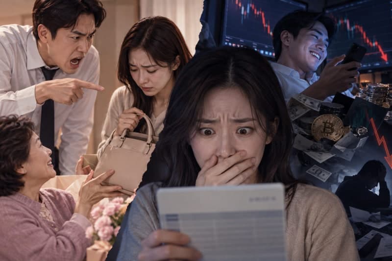 아내에겐 월 30만원 용돈 주고…남편은 몰래 주식·코인으로 거액 날렸다