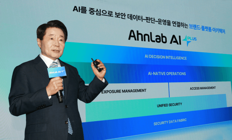 안랩, 'AI 네이티브 보안 기업' 대전환… 2035년 매출 1조 원 도전