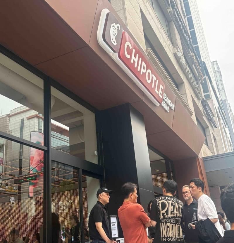 해남산 장립종 쌀, 아시아 첫 치폴레 매장 식탁에 오른다