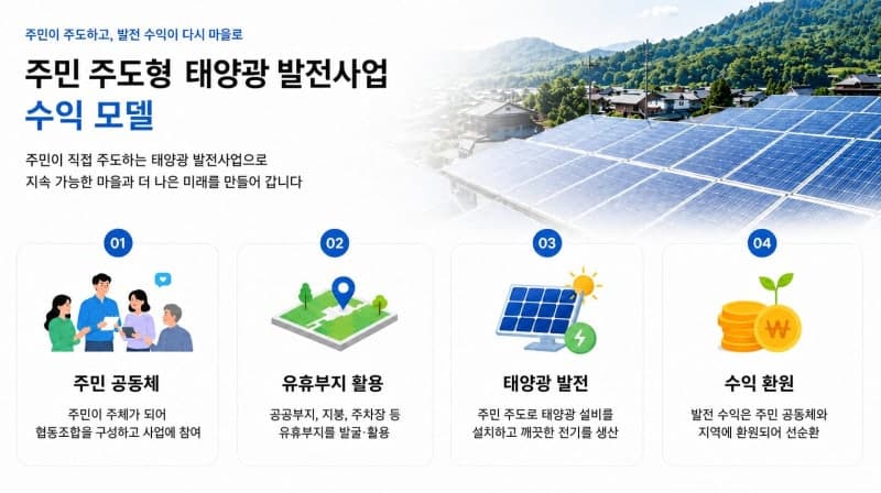 행정안전부, 햇빛소득마을 3차 공모 실시…12월 최종 선정