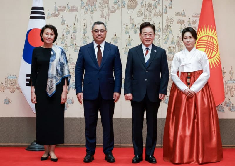김혜경 여사, 키르기스스탄 영부인과 환담…“복지·문화 교류 넓히자”