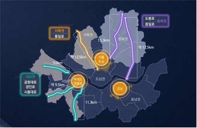 서울시, 역삼·자양 등 6곳 다핵도시 재편 위한 성장거점 시범사업지 선정