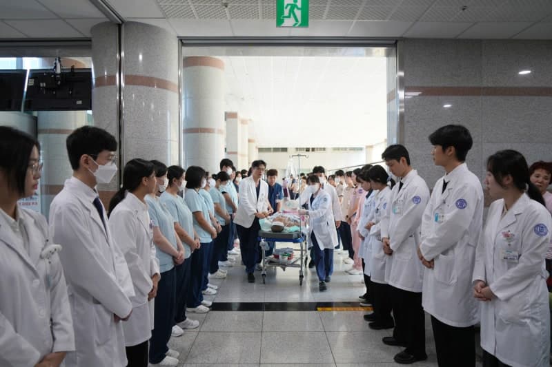 뇌출혈로 쓰러진 40대 남성, 장기기증으로 6명에게 새 생명 선물