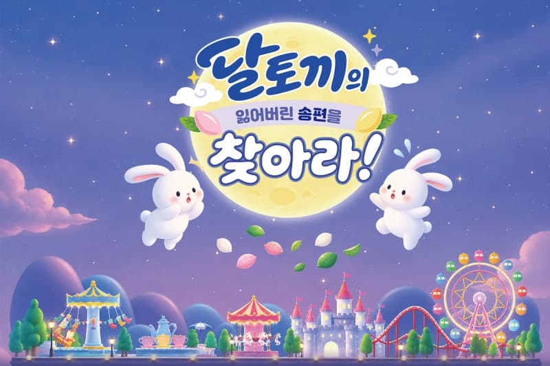 제주신화월드, '달토끼의 잃어버린 송편을 찾아라!' 추석 이벤트 개최