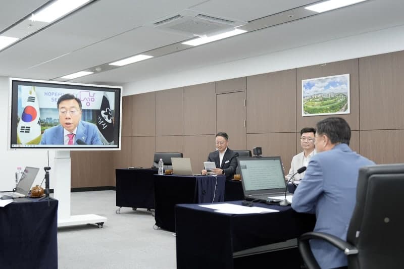 신상진 성남시장, 유엔 웨비나서 성남시 첨단 교통 정책 세계에 알렸다