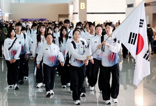2026 아이치·나고야 아시안게임 개막 앞두고 한국 선수단 본단 일본 출국