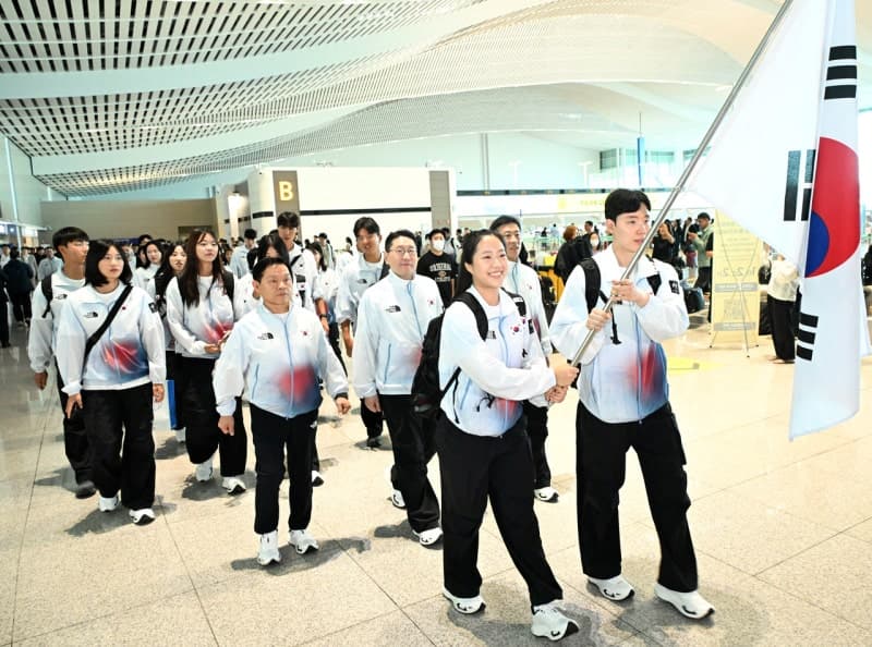 2026 아이치·나고야 아시안게임 대한민국 선수단 본단 122명 일본으로 출국