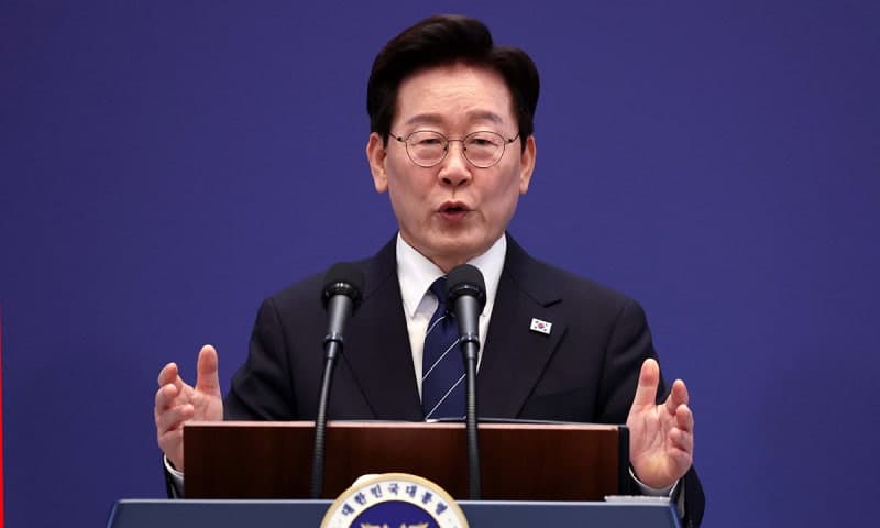 이재명 대통령 “북미대화 재개로 한반도 전쟁 종식과 평화체제 구축 최선”