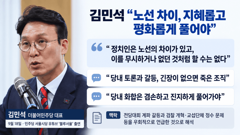 김민석 "청년층 지지율 회복이 당의 생사…홍대·연남에 '허브 1·2·3' 조성"