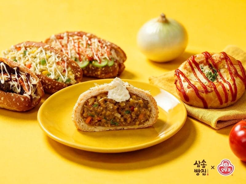 오뚜기·삼송빵집 손잡고 카레·케챂 활용한 신메뉴 5종 출시