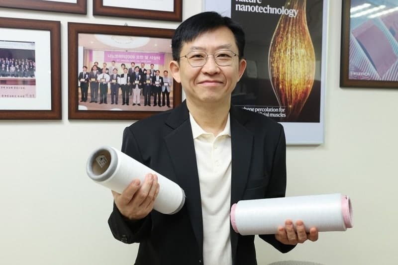 KAIST가 발견한 산화그래핀 액정 기술, 고성능 그래핀 섬유로 진화