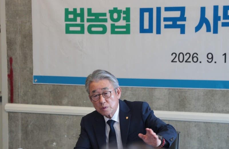 강호동 농협중앙회장, 미국 LA서 현장 경영…농식품 수출 확대 박차