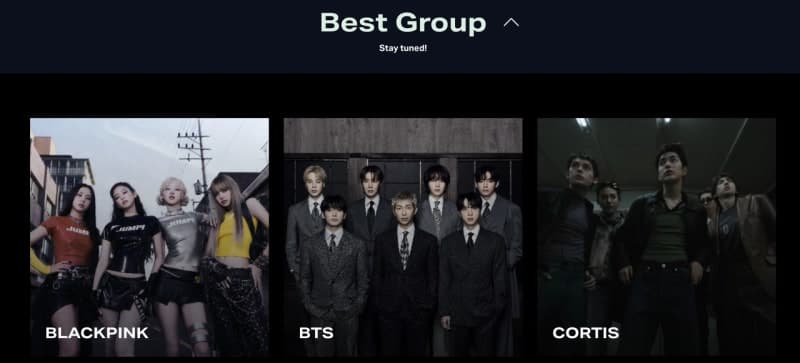 방탄소년단·블랙핑크 등 K팝 스타, 2026 MTV VMA 추가 후보로 이름 올려