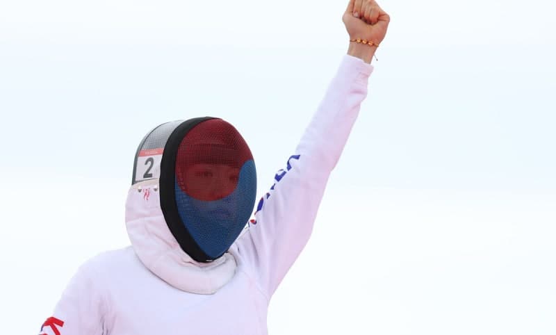 성승민, 근대5종 여자 개인전 사상 첫 우승…한국 선수단 1호 금메달