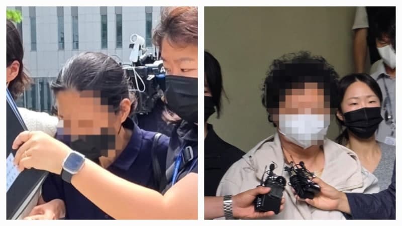 38시간 쇠사슬 결박 천안 장애아동 사망 사건, 목사와 외조모 첫 재판