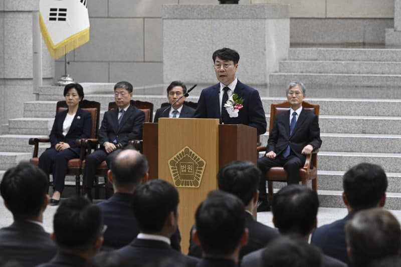 김성수 신임 대법관 취임…“흔들림 없이 재판 독립 원칙 지킬 것”