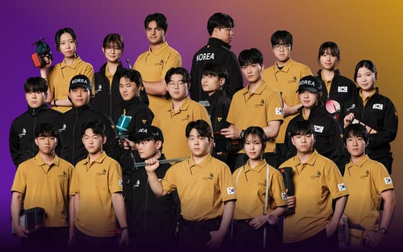 코오롱FnC 볼디스트, 제48회 국제기능올림픽 국가대표 유니폼 후원