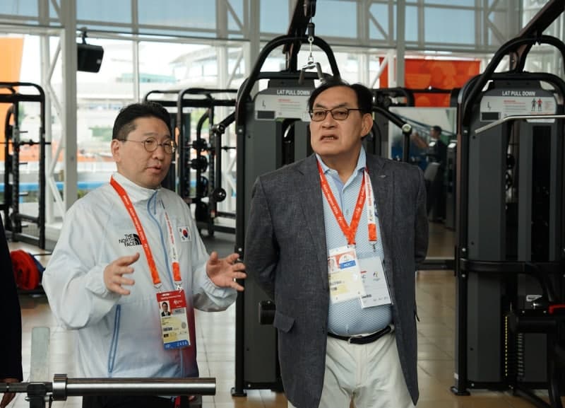 체육공단, 2026 아이치·나고야 아시안게임 한국 선수단에 격려금 2000만원 전달