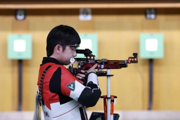 한국 남자 사격, 2026 아시안게임 10m 공기소총 단체전 동메달 획득