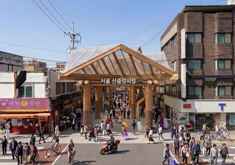 신중앙시장, 서울 1호 '디자인혁신 전통시장'으로 재탄생…187억 투입