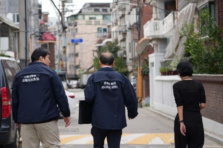 베테랑의 눈으로 지킨다… 퇴직 경찰관들, 관계성 범죄 피해 가구 집중 점검