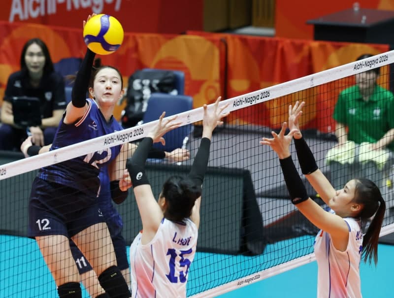 한일전서 배우 같은 외모로 일본 열도 사로잡은 한국 배구 12번 이다현