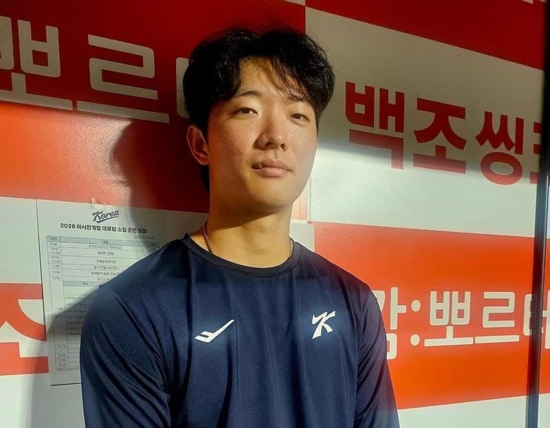 생애 첫 태극마크 최민석, 홍콩전 선발 등판…대표팀 2연승 정조준
