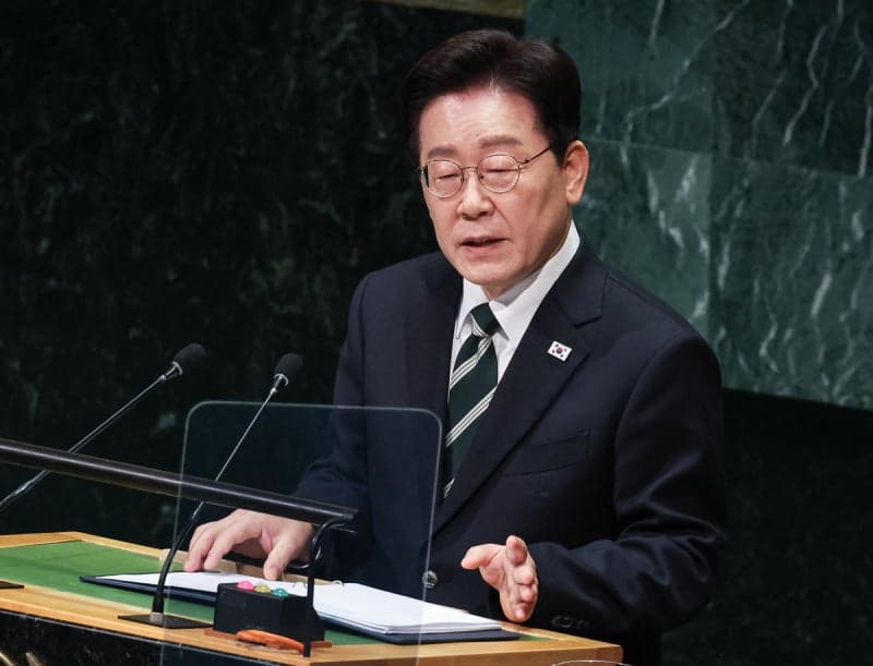 이재명 대통령, 유엔서 한반도 평화 3대 청사진 제시하며 북미대화 재개 촉구