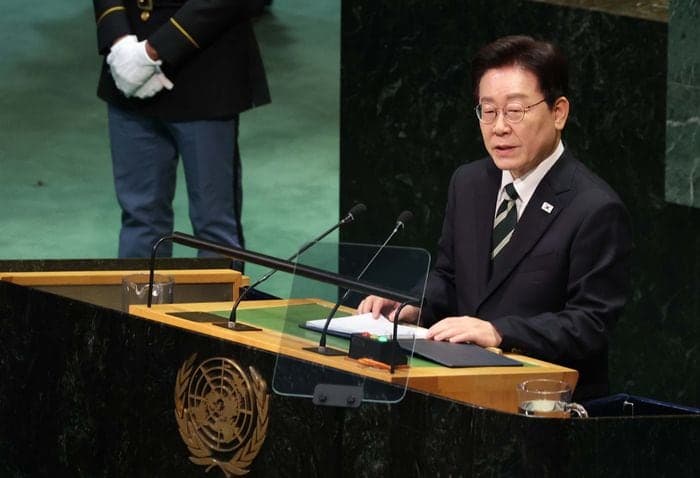 이재명 대통령 '북핵 동결-제재 완화' 제안에 국민의힘 '국민 생명 흥정인가'
