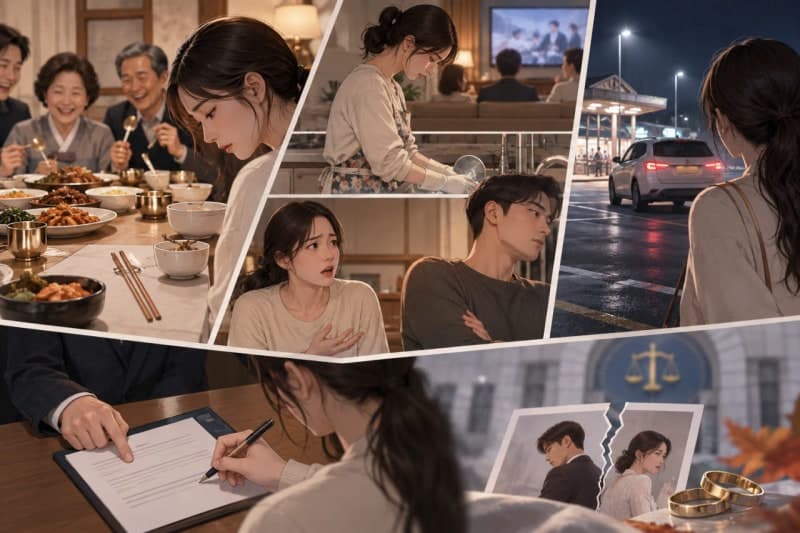 시댁서 나만 나무젓가락…휴게소에 아내 버린 남편의 이혼 소송