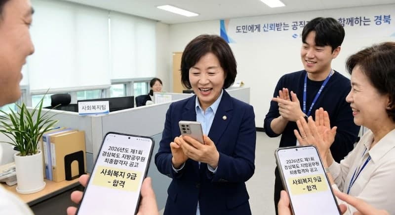 경북도 지방공무원 1698명 최종 합격…여성 비율 5년 내 최고치