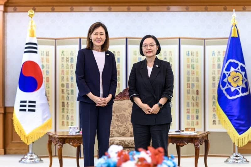 한성숙 총리, 미셸 스틸 신임 주한미국대사 접견… 한미관계 지속 발전 논의