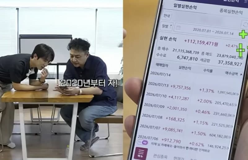6년간 450억 주식 단타 거래한 김수용, 실제 실현 수익은 얼마일까