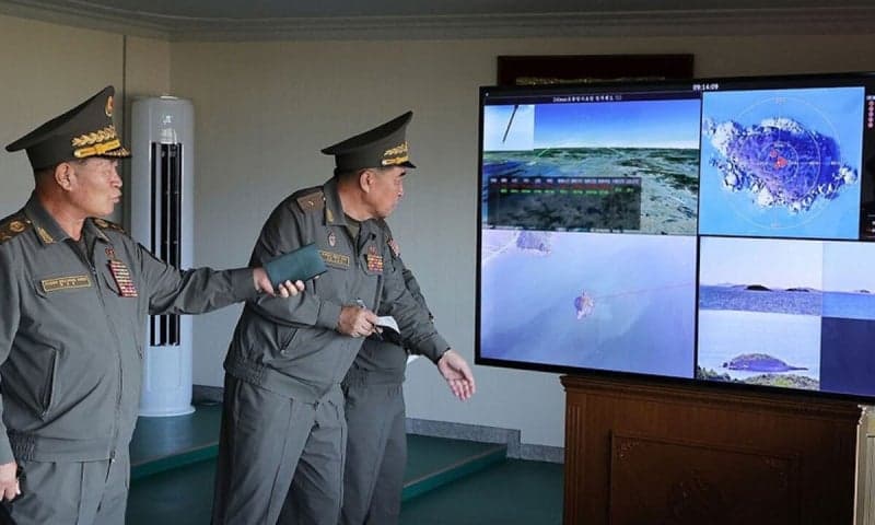 北, 사거리 115km 개량형 240mm 방사포 시험…“남부국경 공격 집중”