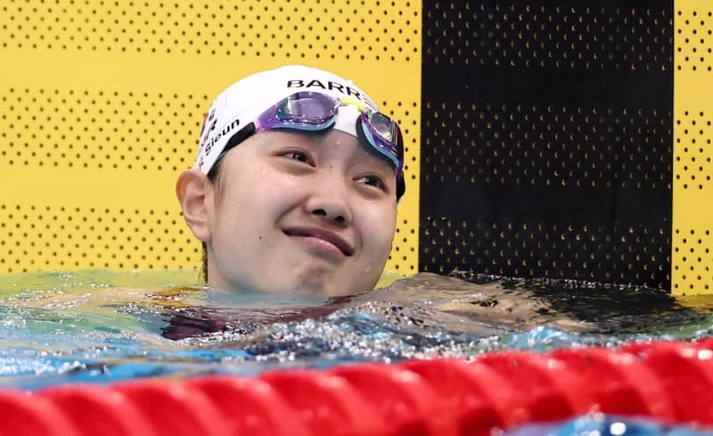 박시은, 평영 200m 한국 신기록 경신하며 은메달…0.12초 차 아쉬움