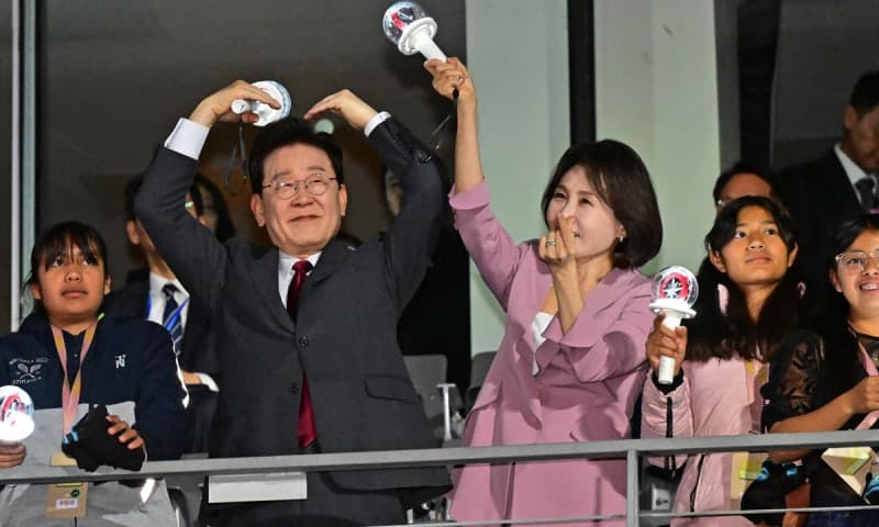 이재명 대통령 부부, 멕시코 K 박람회·콘서트 찾아 현지 K팝 팬들과 소통