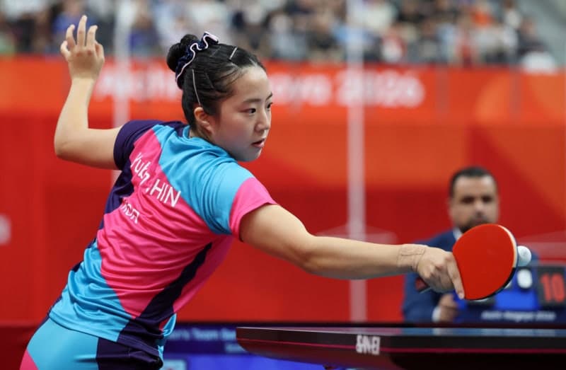 신유빈, 아시안게임 단식·복식 8강 탈락…한국 탁구 동메달 3개로 마무리