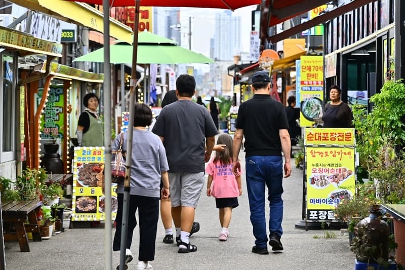 추석 연휴 마지막 날 전국 곳곳 비…일교차 최대 15도 주의