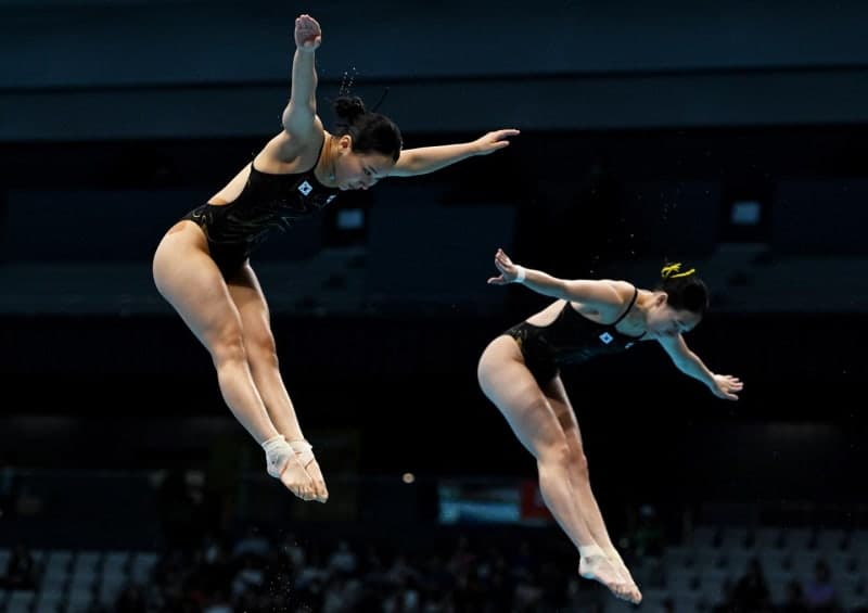김수지-김나현, 2026 아시안게임 다이빙 여자 싱크로 3m 은메달 쾌거