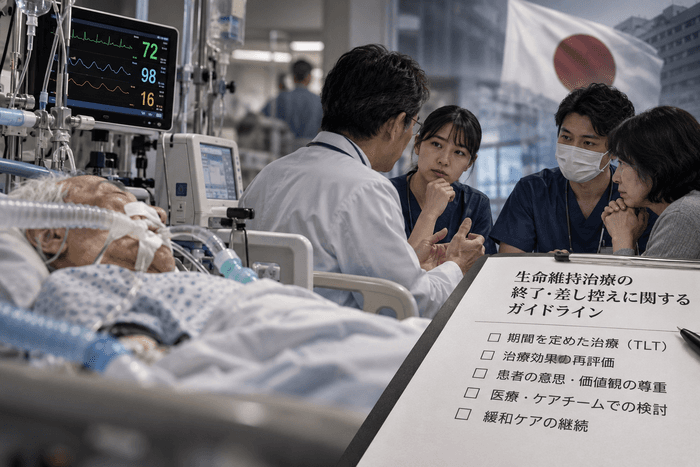 일본 의료계, 회복 어려운 환자 연명치료 중단 검토 새 지침 마련
